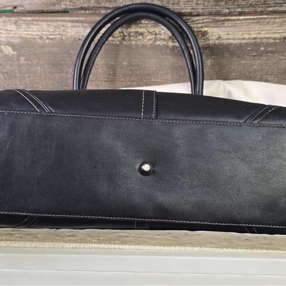 Coach- leather handbag, CLEAN - Picture 5 of 9